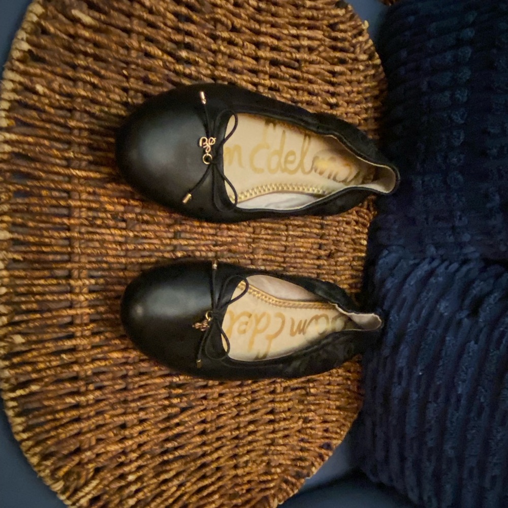 Sam Edelman Girl’s Black Ballet Flats